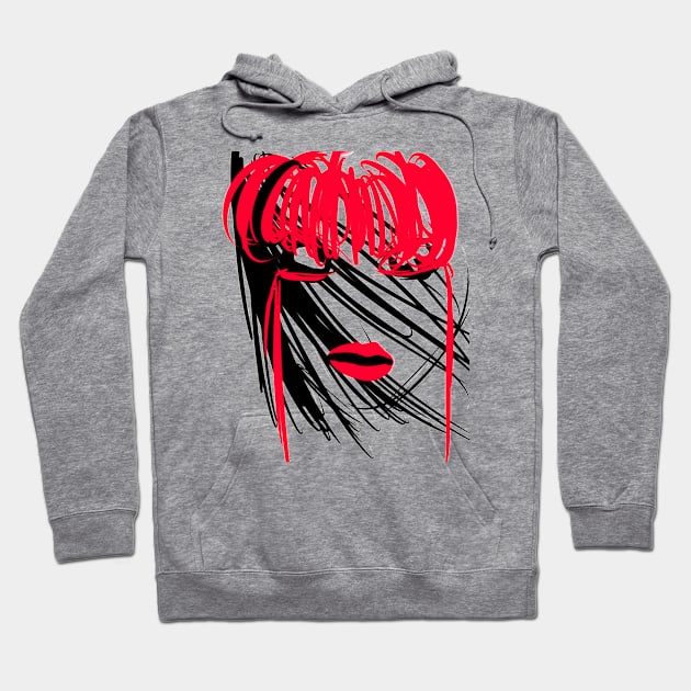 Abstract Girl Hoodie by HeavenAngel16